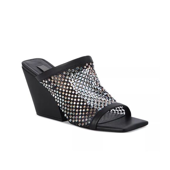 Stella McCartney Jeweled Stretch Mesh Slide Sandals size 38 - Picture 1 of 12